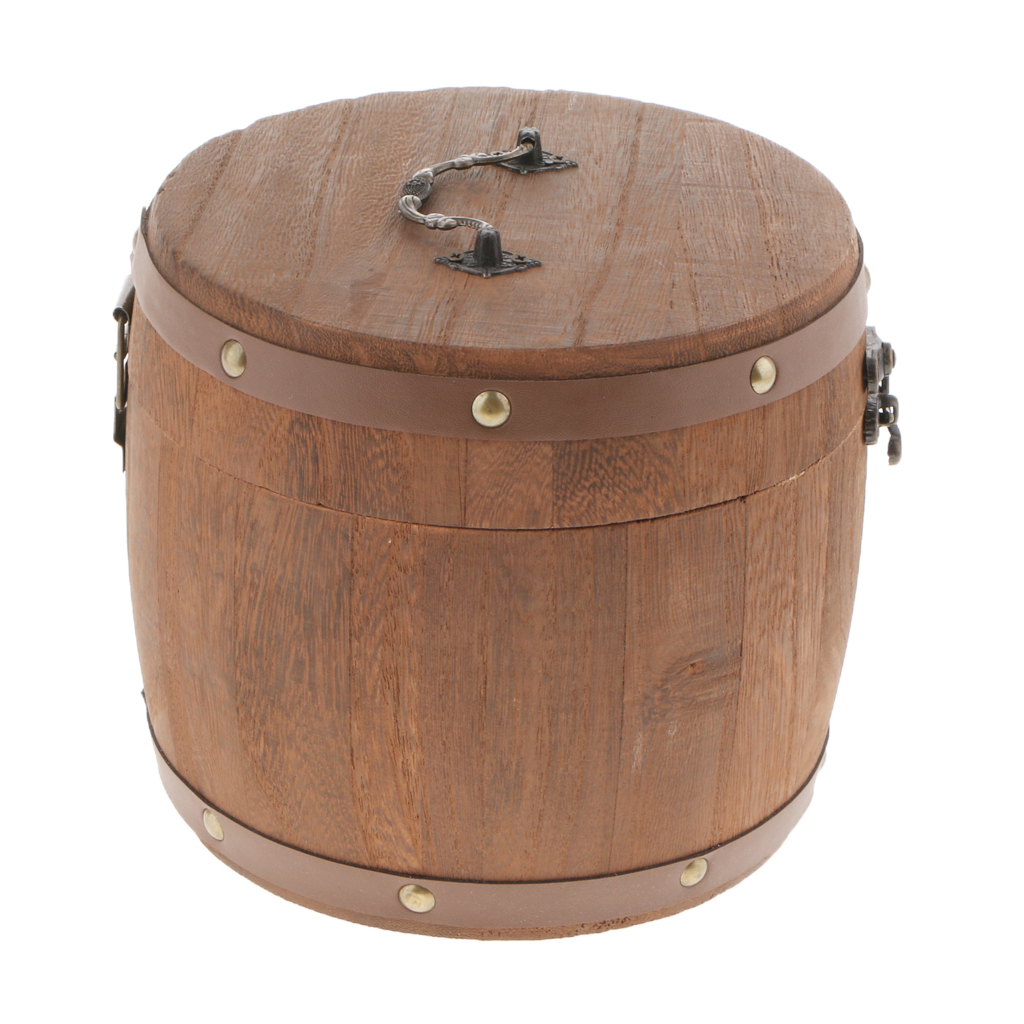Food Storage Pantry - Recipiente de Madera para Té, Hermético,