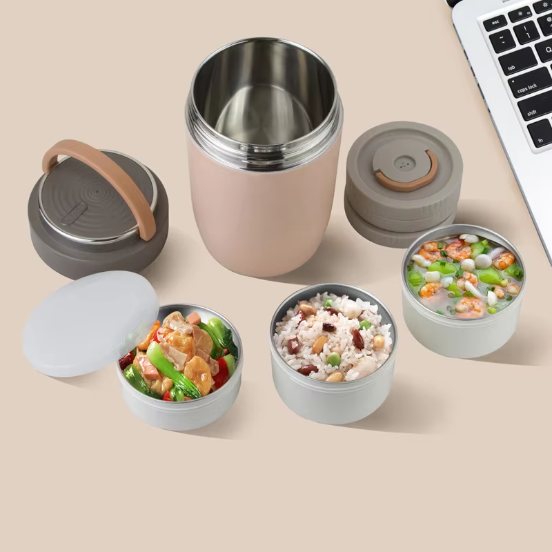 Food Storage Hot Box - Gran oferta, fiambrera de acero inoxidable,