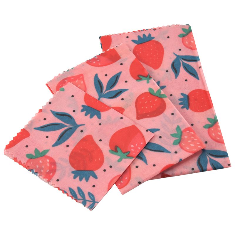 Beeswax Food Wrap - A01F-1Set Envoltorio de tela de cera