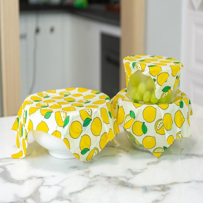 Beeswax Food Wrap - Paños Reutilizables de Cera de Abeja,