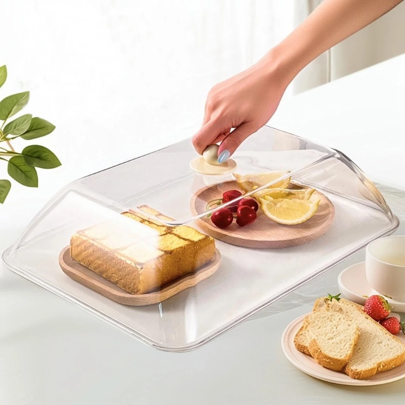 Food Storage Kitchen - WORTHBUY Cubierta de plástico reutilizable para