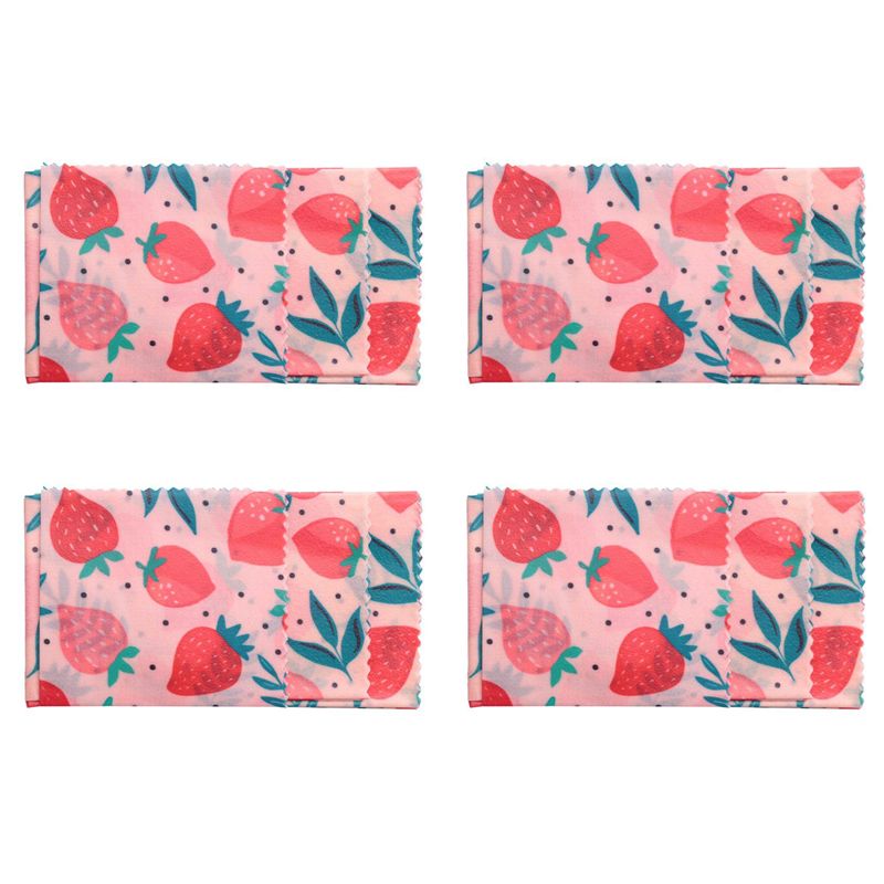 Beeswax Food Wrap - B62B-4Set Envoltorio de tela de cera