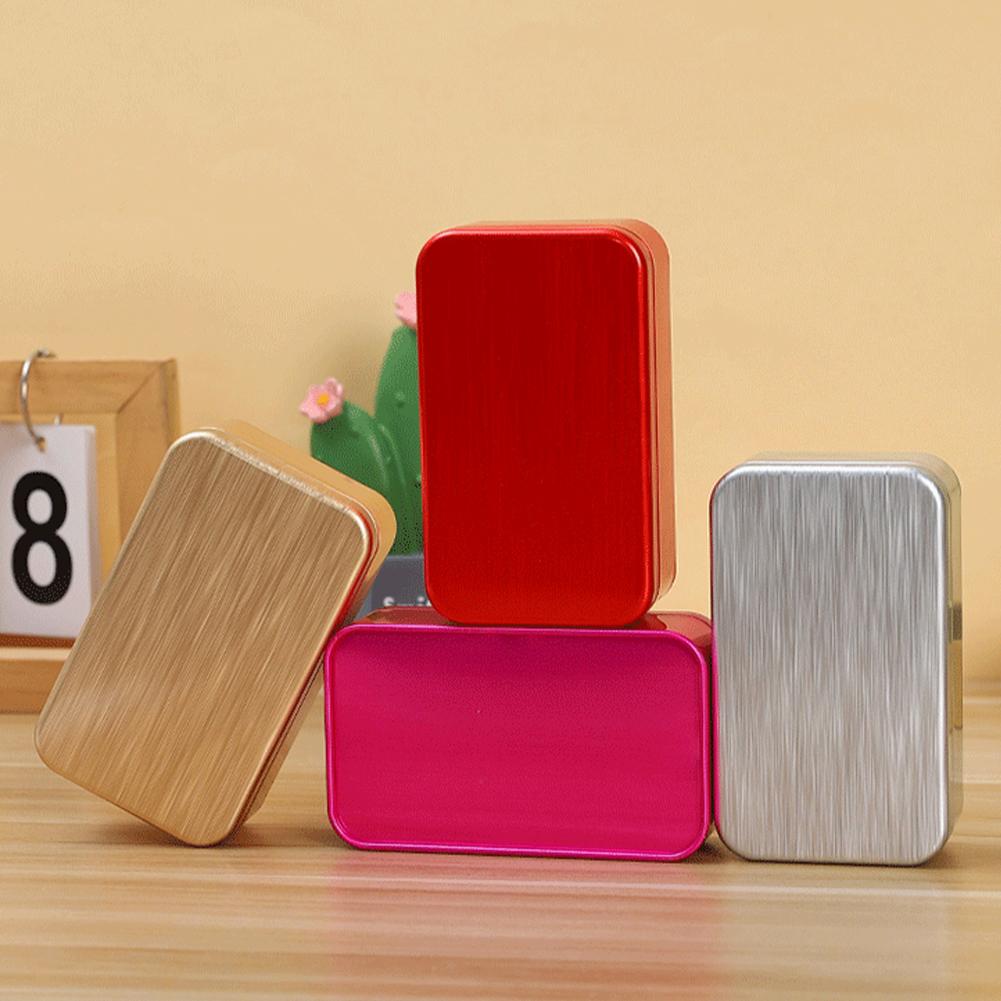 Food Storage Aluminum Containers - 1 unidad de caja rectangular mini