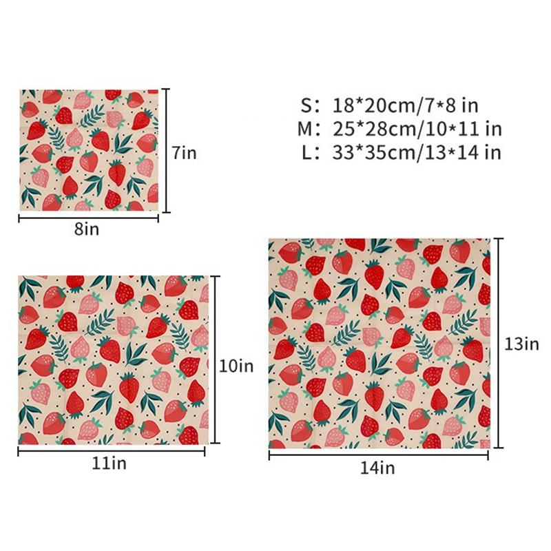 Beeswax Food Wrap - Envoltura de cera de abejas para