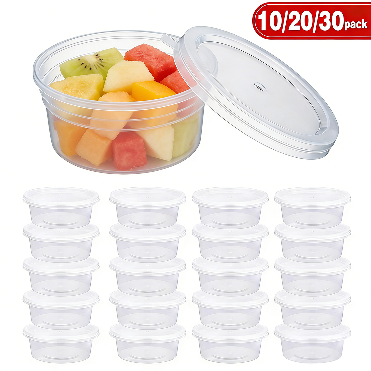 Food Storage Order - Paquete de 10/20/40 Recipientes Pequeños para