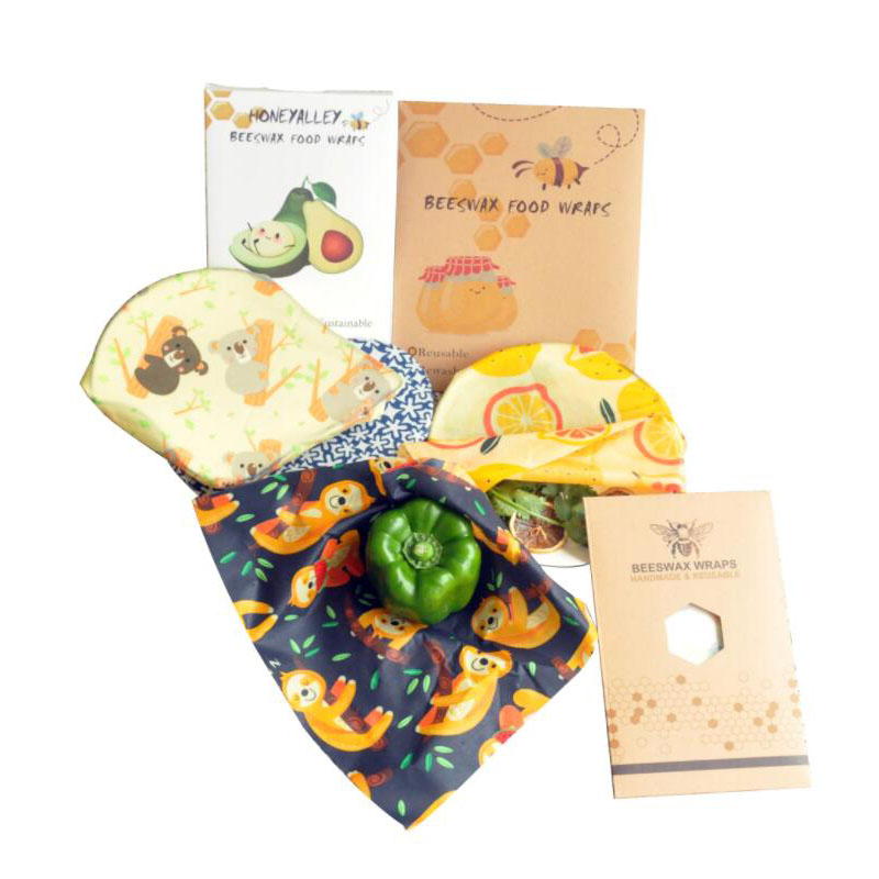 Beeswax Food Wrap - Envoltura de tela de cera de