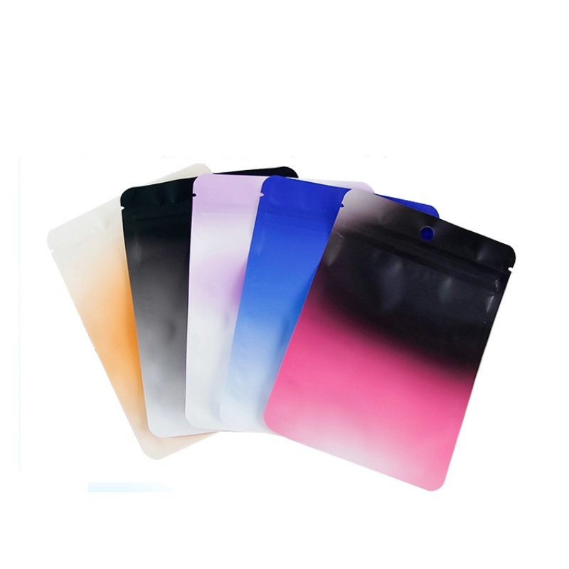 Food Storage Mylar Bags - 1000 unids/lote 10,5x15cm bolsas Ziplock degradadas