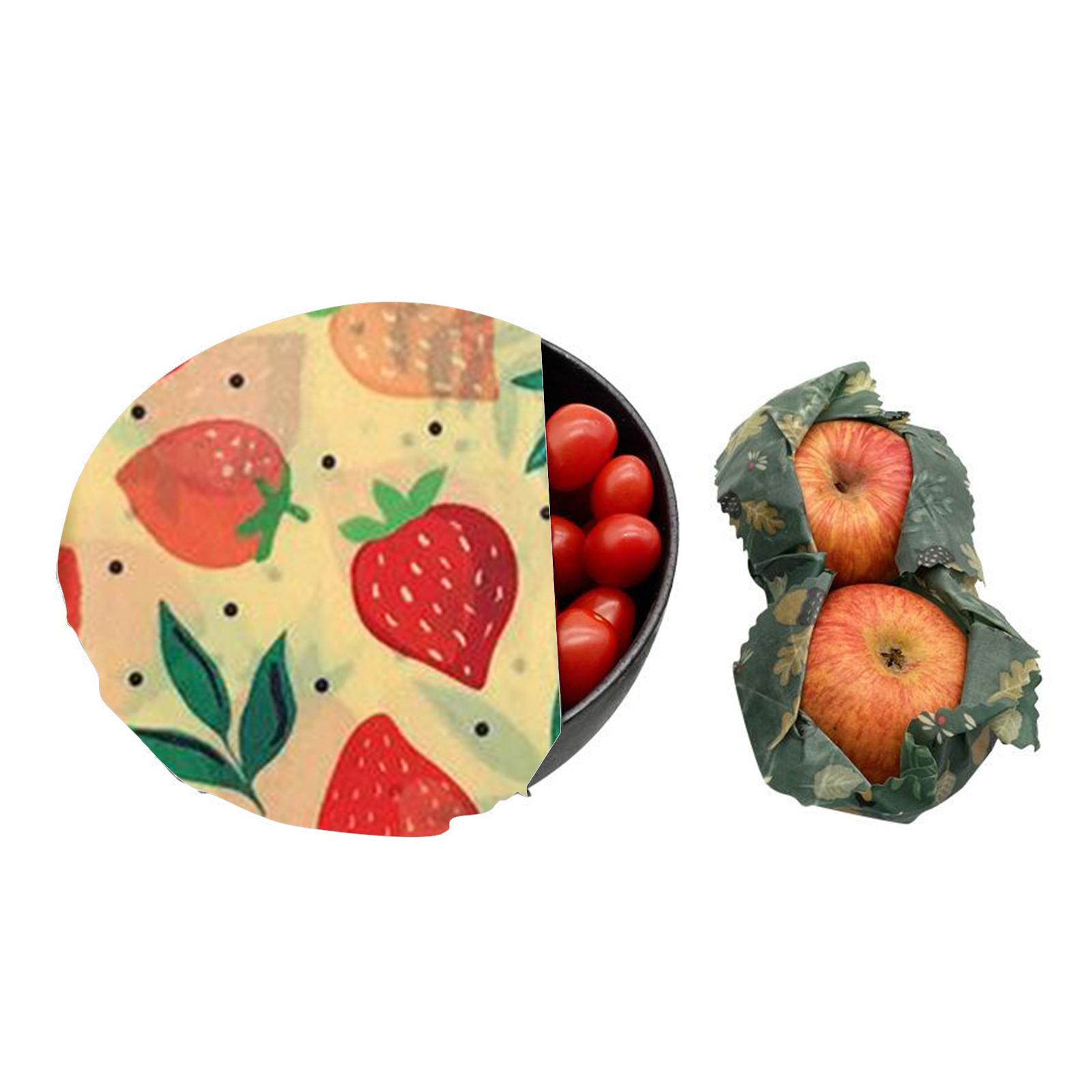 Beeswax Food Wrap - 4 Envoltorios de Cera de Abeja