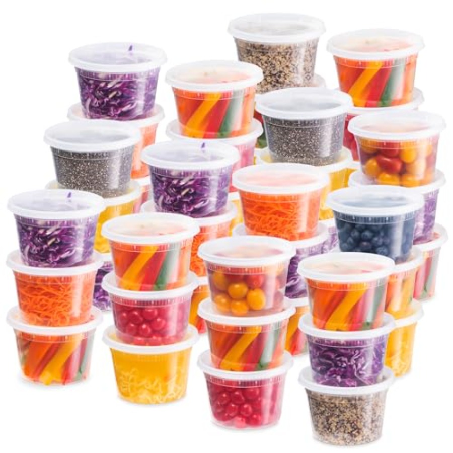Food Storage Aluminum Containers - Recipientes de plástico para almacenar alimentos