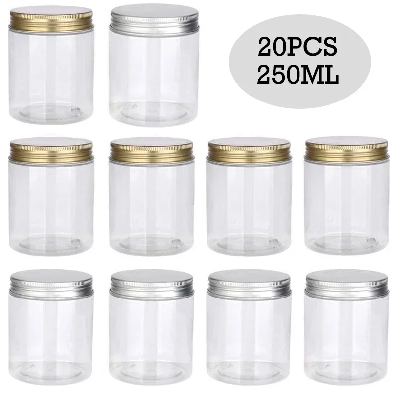 Food Storage Aluminum Containers - Tarro de almacenamiento de plástico PET
