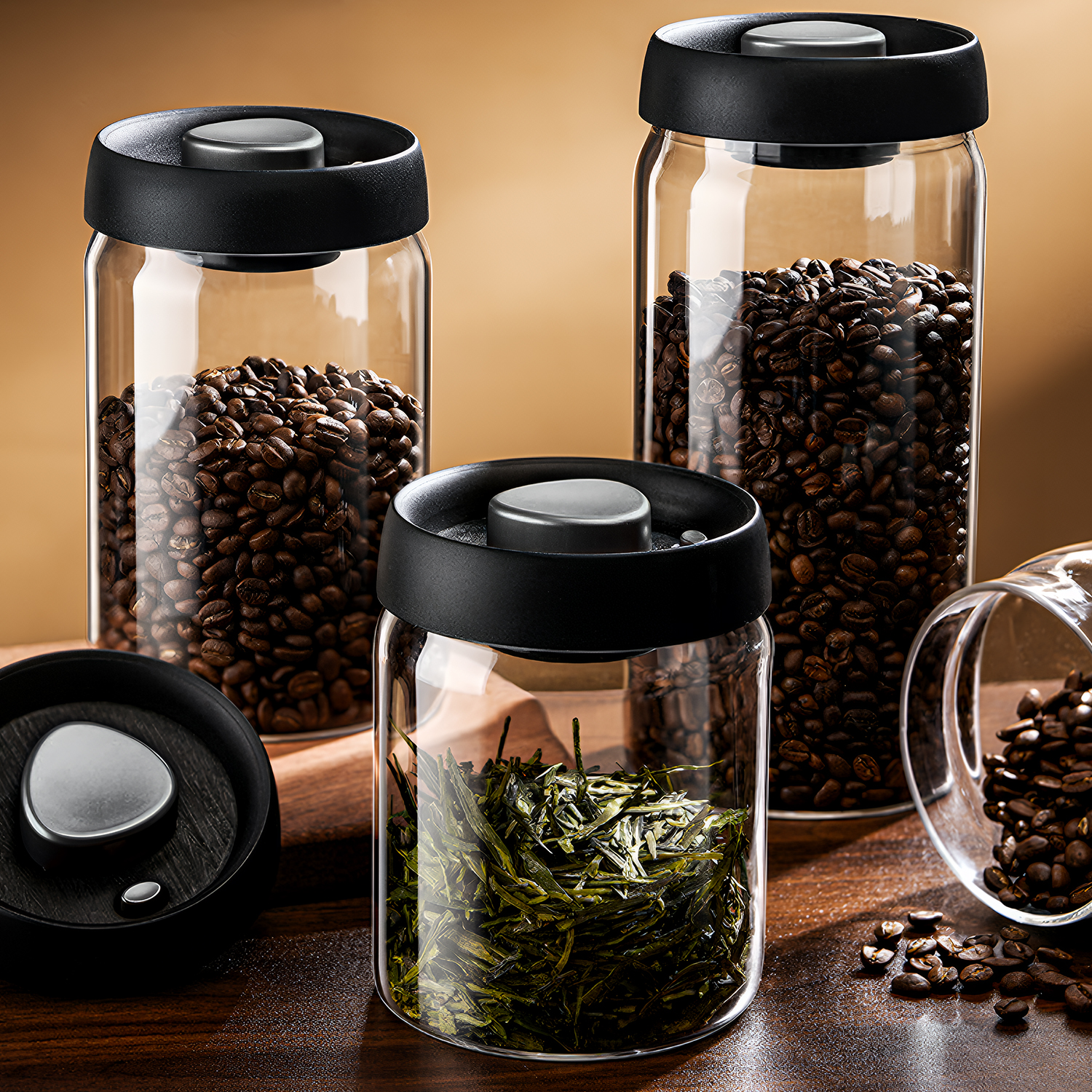 Food Storage Order - Recipiente para café al vacío OANKR