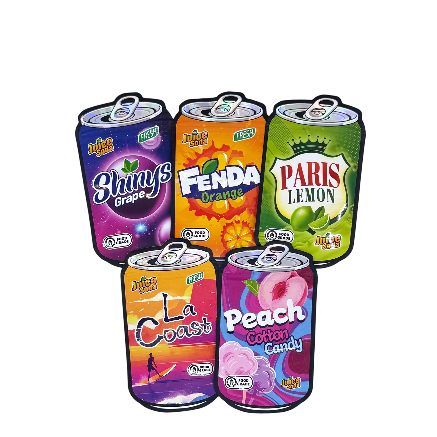 Food Storage Mylar Bags - Bolsas de Mylar con forma troquelada