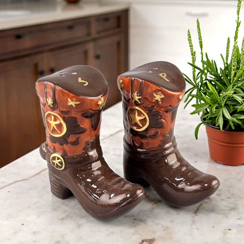 Food Storage Utensils - Botas Vintage, tarro de especias de
