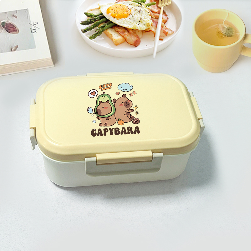 Food Storage Kitchen - Fiambrera Bento de Capibara, fiambrera con