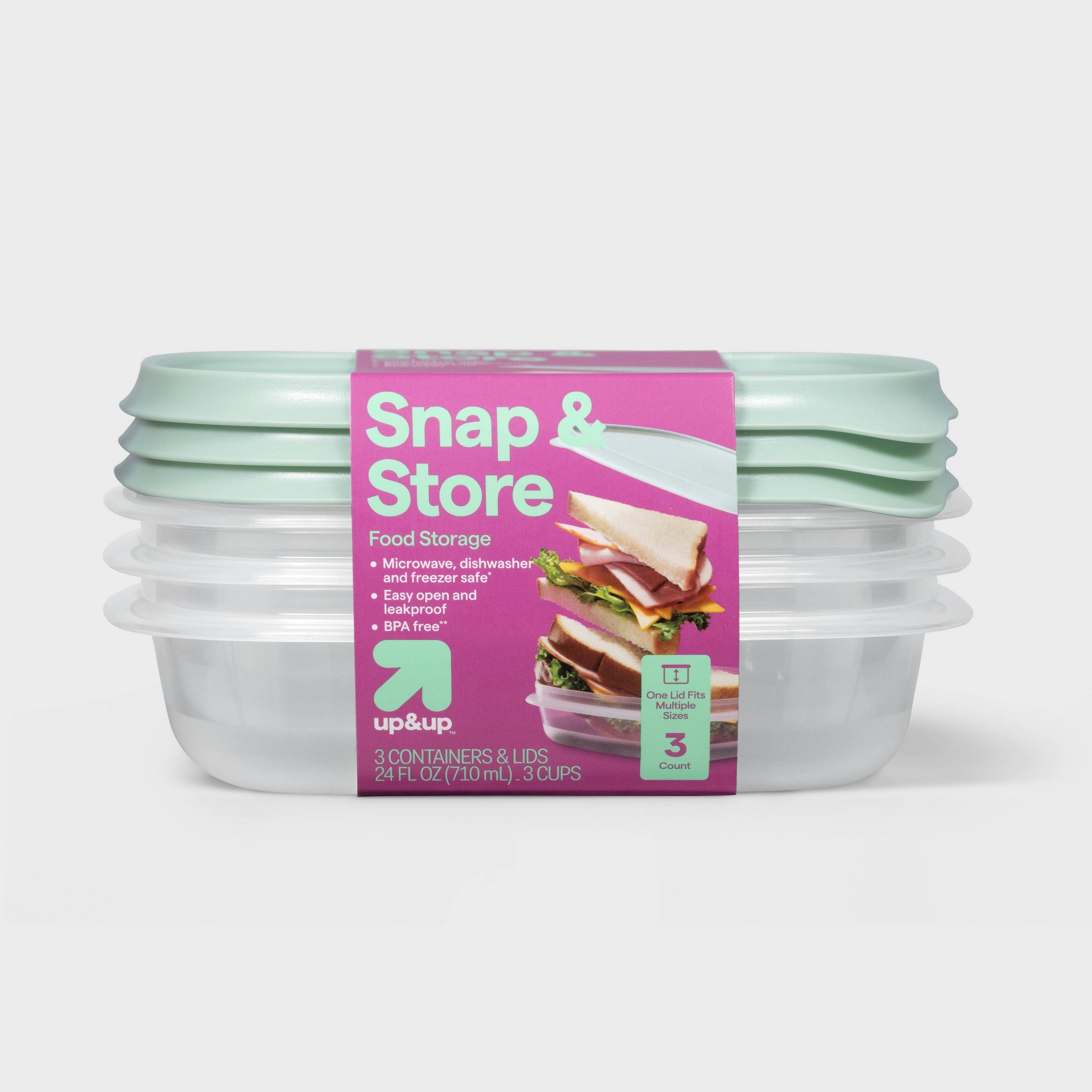 Food Storage Organization - Recipientes cuadrados para almacenar alimentos de