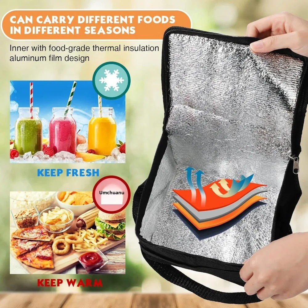Bolsa Térmica Plegable Aislada - Food Storage Reusable Bags reseña y precio