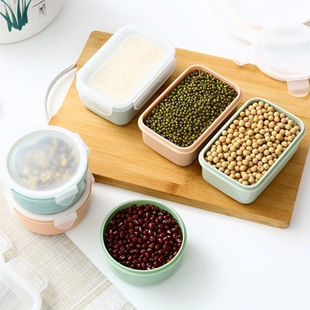 Juego de 5 Recipientes de Plás - Food Storage Pantry reseña y precio