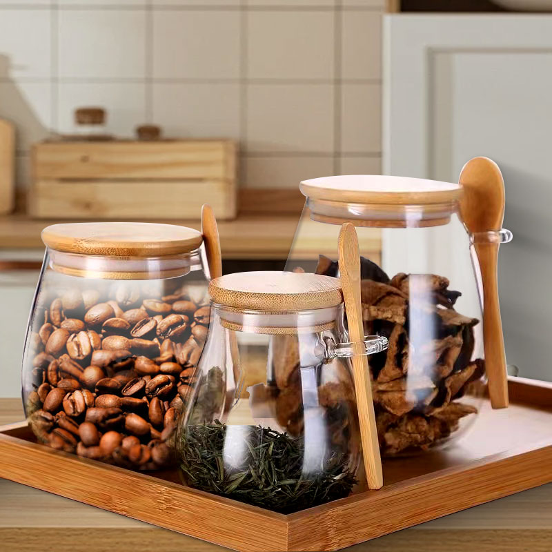 Tarro de vidrio sellado de 34o - Food Storage Glass Set reseña y precio