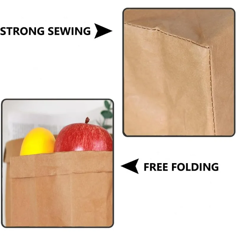 Bolsas de papel kraft lavables - Food Storage Reusable Bags reseña y precio
