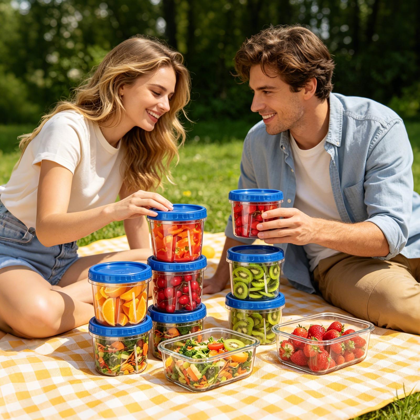 Contenedores para congelador p - Food Storage Kitchen reseña y precio