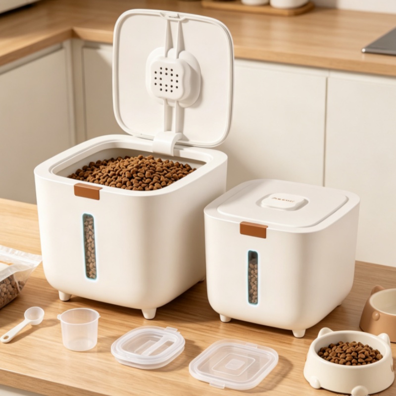 Caja de Almacenamiento de Alim - Food Storage Dog reseña y precio