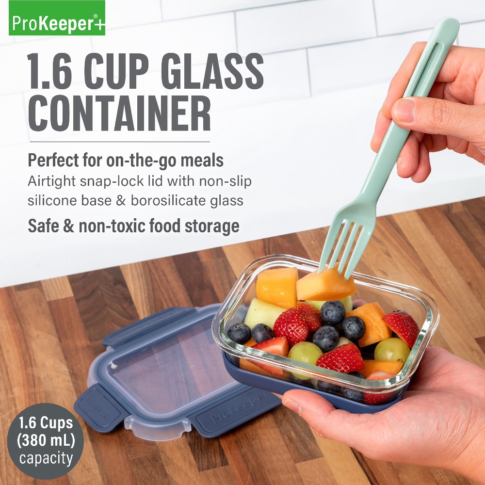Paquete de 2 recipientes de vi - Food Storage Organization reseña y precio