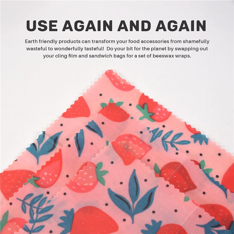 A01F-1Set Envoltorio de tela d - Beeswax Food Wrap reseña y precio