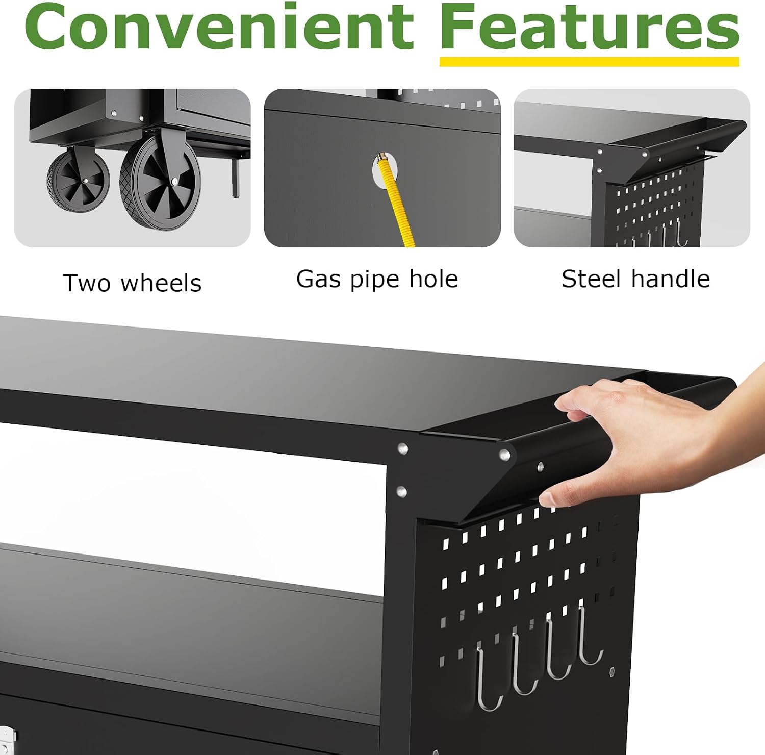 Carrito de parrilla para exter - Food Storage Camping reseña y precio
