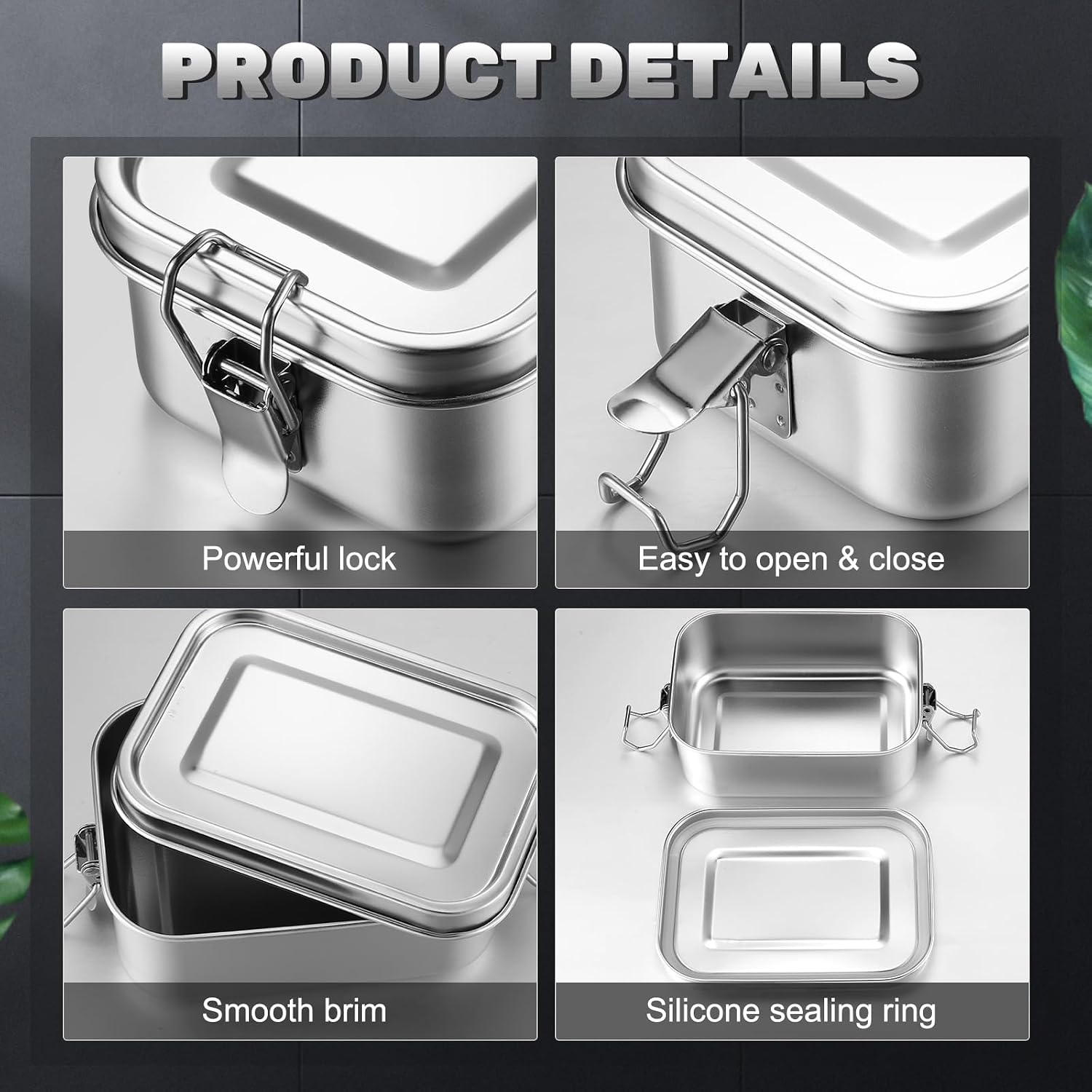 Recipientes de Acero Inoxidabl - Food Storage Hot Box reseña y precio