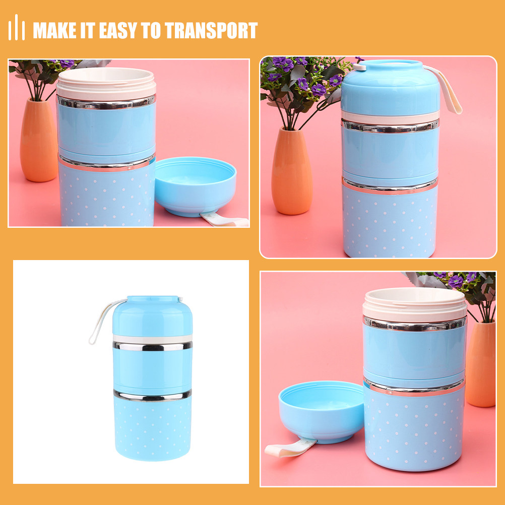 Contenedor de Almuerzo Aislado - Food Storage Hot Box reseña y precio