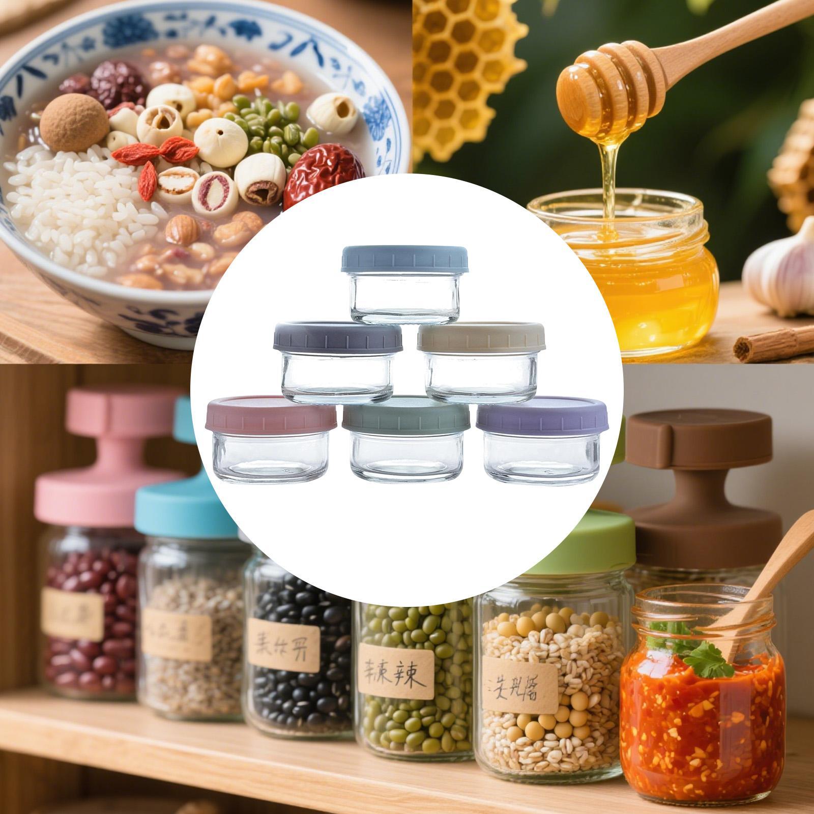 Mini Frascos de Vidrio con Tap - Food Storage Glass Set reseña y precio