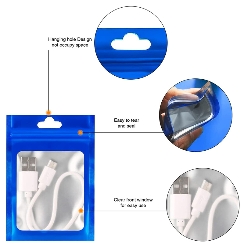 1000 Uds. Bolsas de Mylar azul - Food Storage Mylar Bags reseña y precio