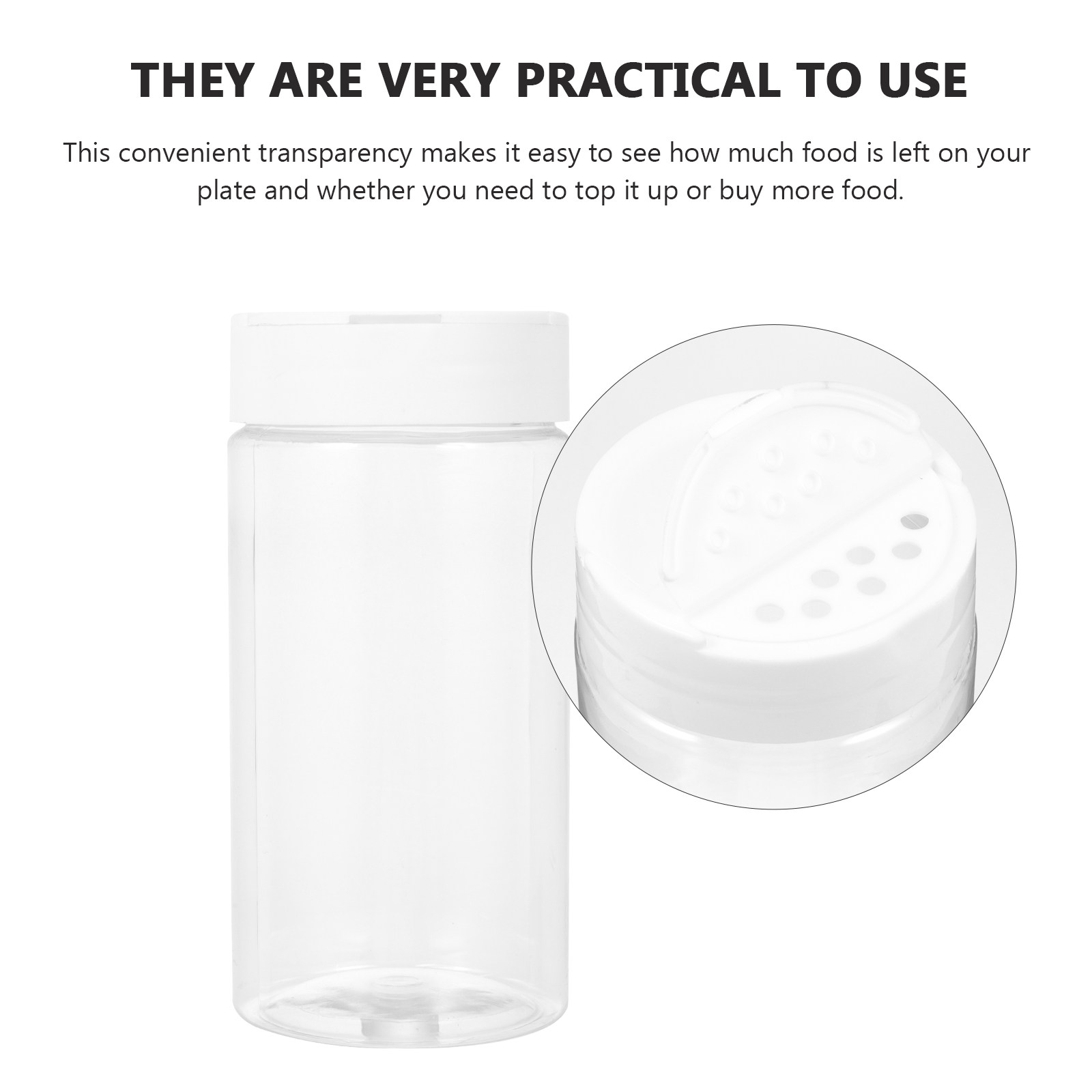 2 Botellas Transparentes para  - Food Storage How To reseña y precio