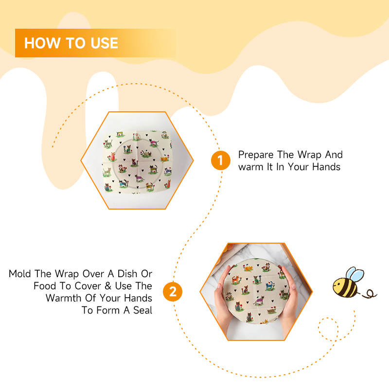 6 Paquetes (2S. Envoltorio de  - Beeswax Food Wrap reseña y precio
