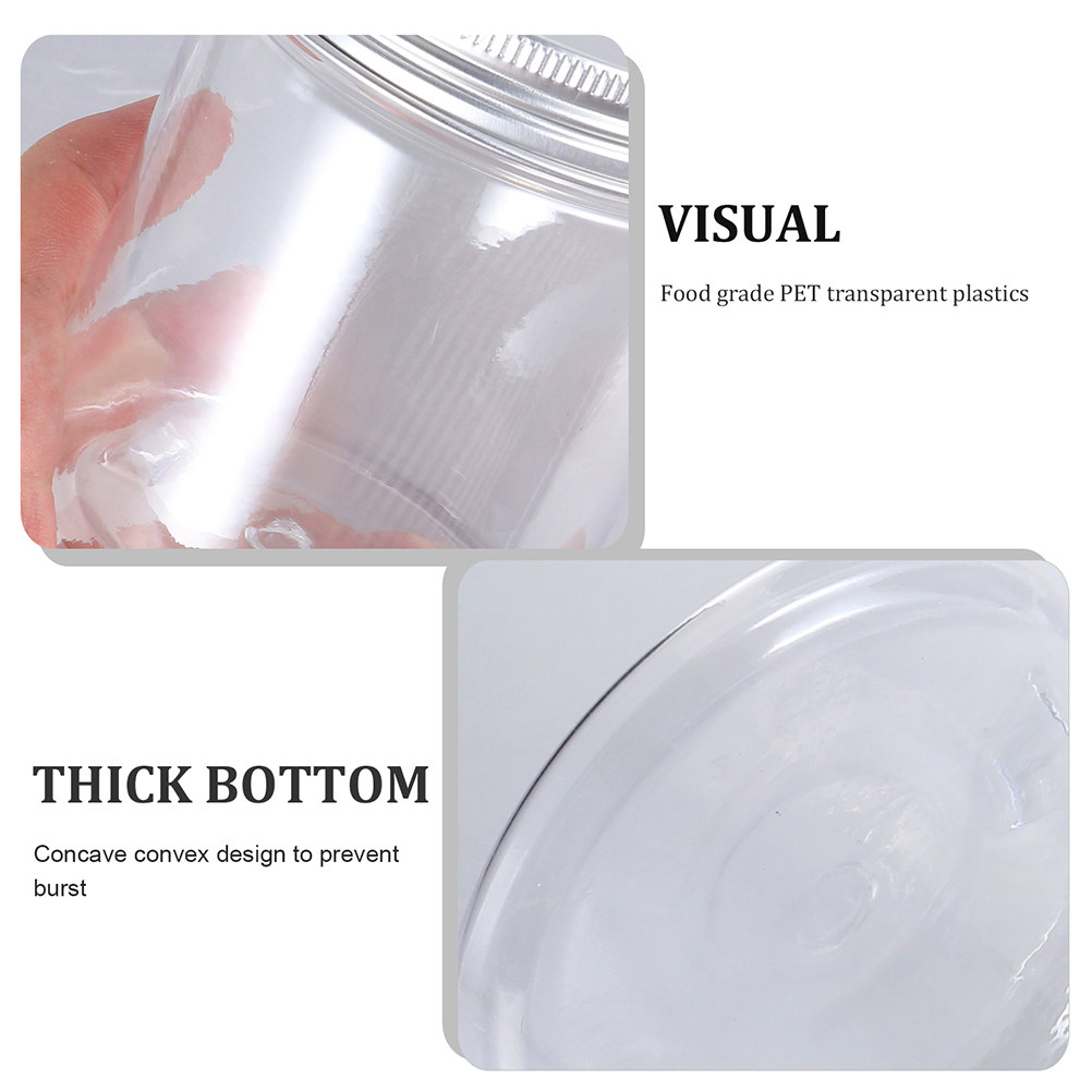 Tarro de plástico de 250Ml con - Food Storage Aluminum Containers reseña y precio
