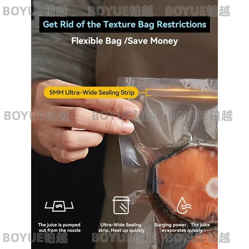 Sellador Automático al Vacío p - Food Storage Mylar Bags reseña y precio