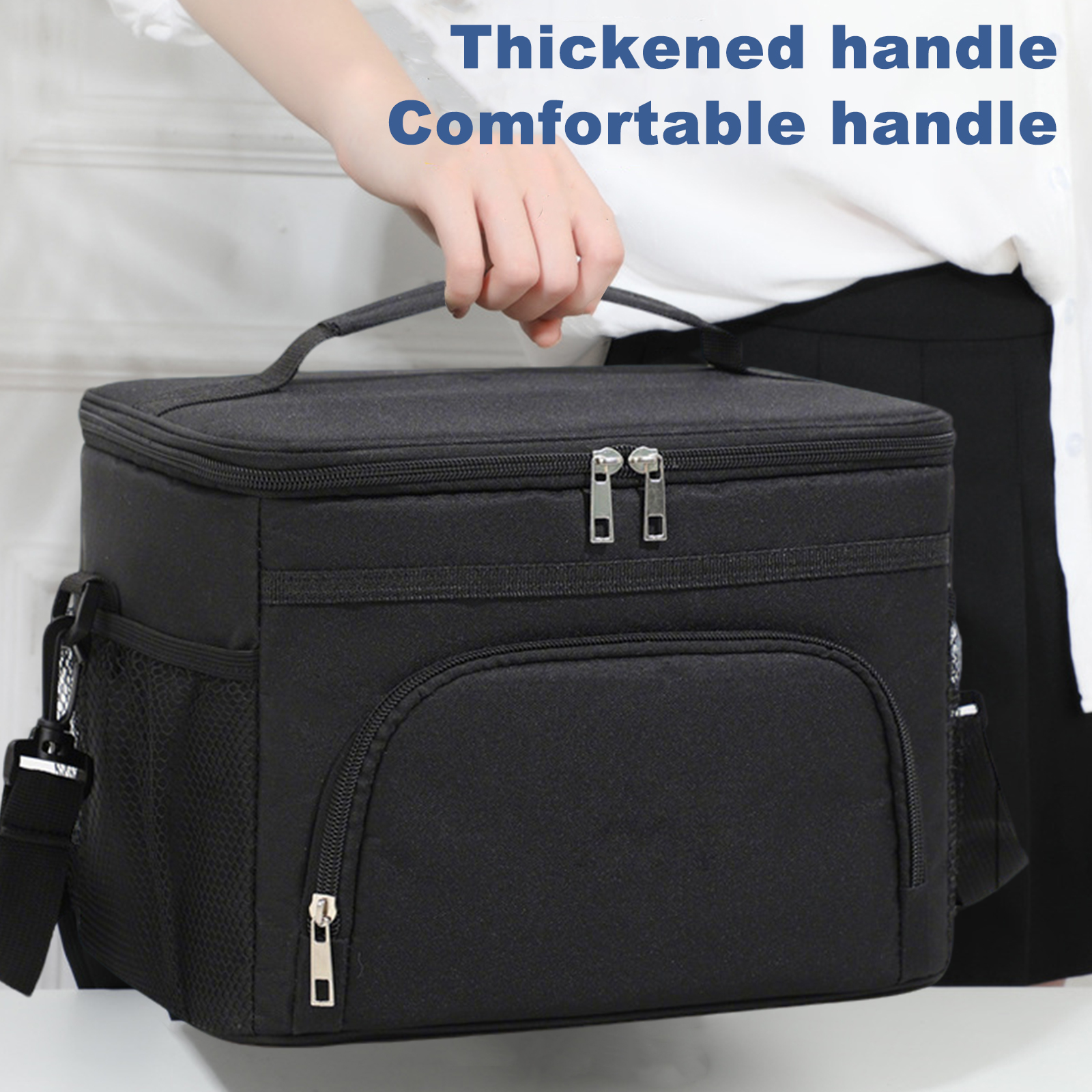 Lonchera portátil con aislamie - Food Storage Reusable Bags reseña y precio