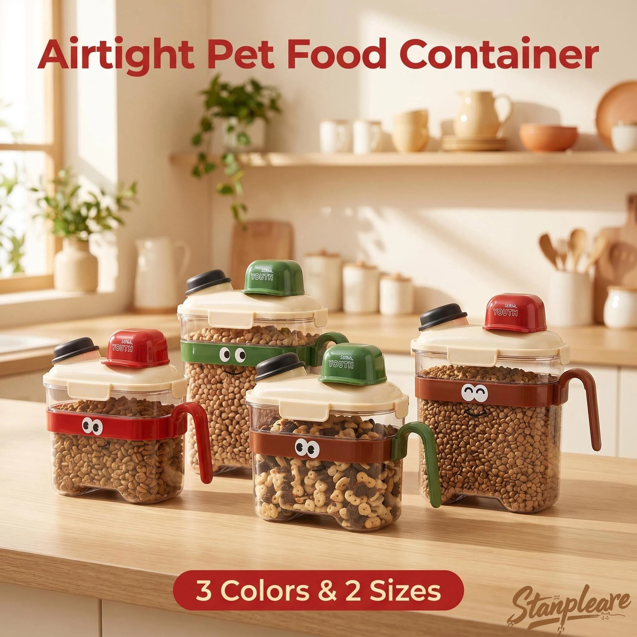 Contenedor Transparente Hermét - Food Storage Dog reseña y precio
