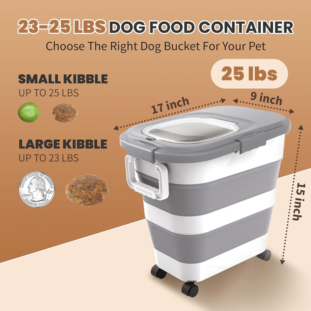 Contenedor hermético para alma - Food Storage Dog reseña y precio
