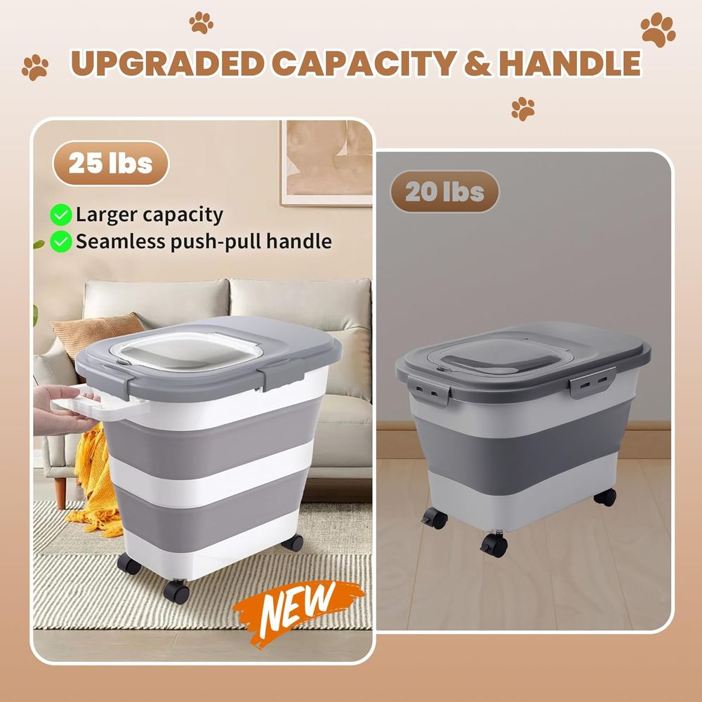 Contenedor hermético para alma - Food Storage Dog reseña y precio