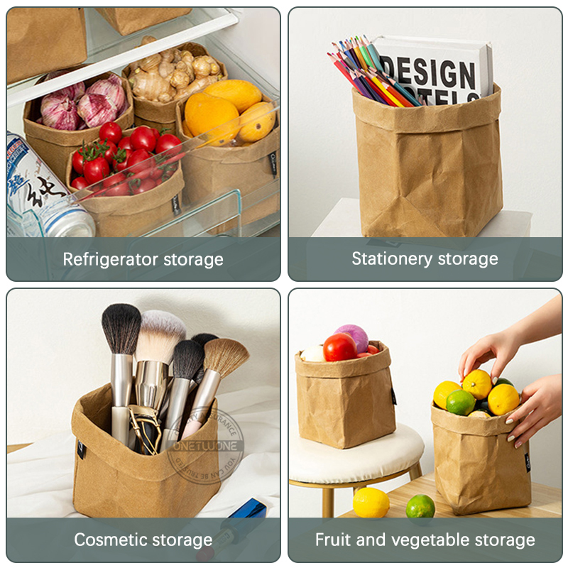 Bolsas de Papel Kraft Lavables - Food Storage Reusable Bags reseña y precio