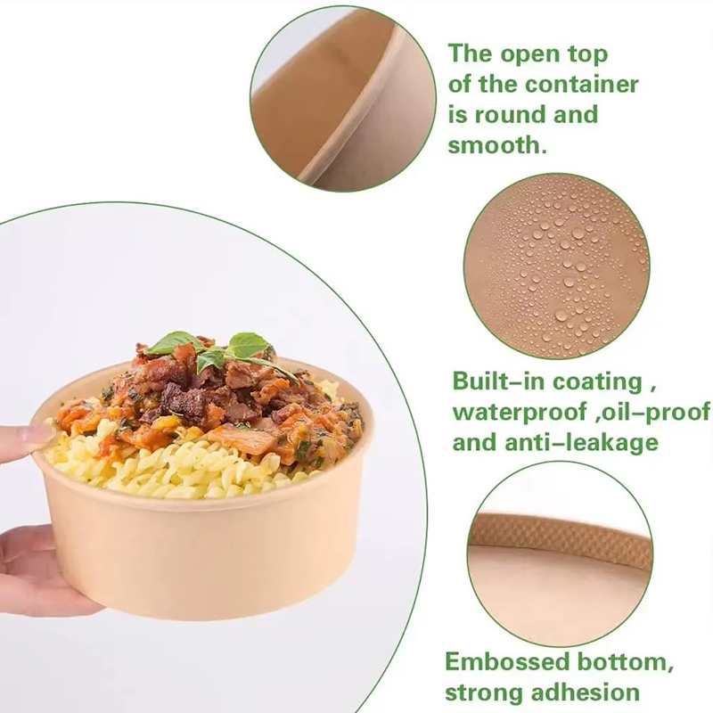 15 piezas de tazones de papel  - Food Storage Hot Box reseña y precio