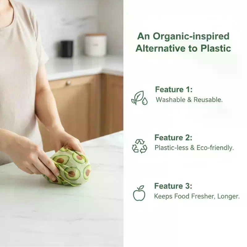 3 rollos de papel de cera de a - Beeswax Food Wrap reseña y precio