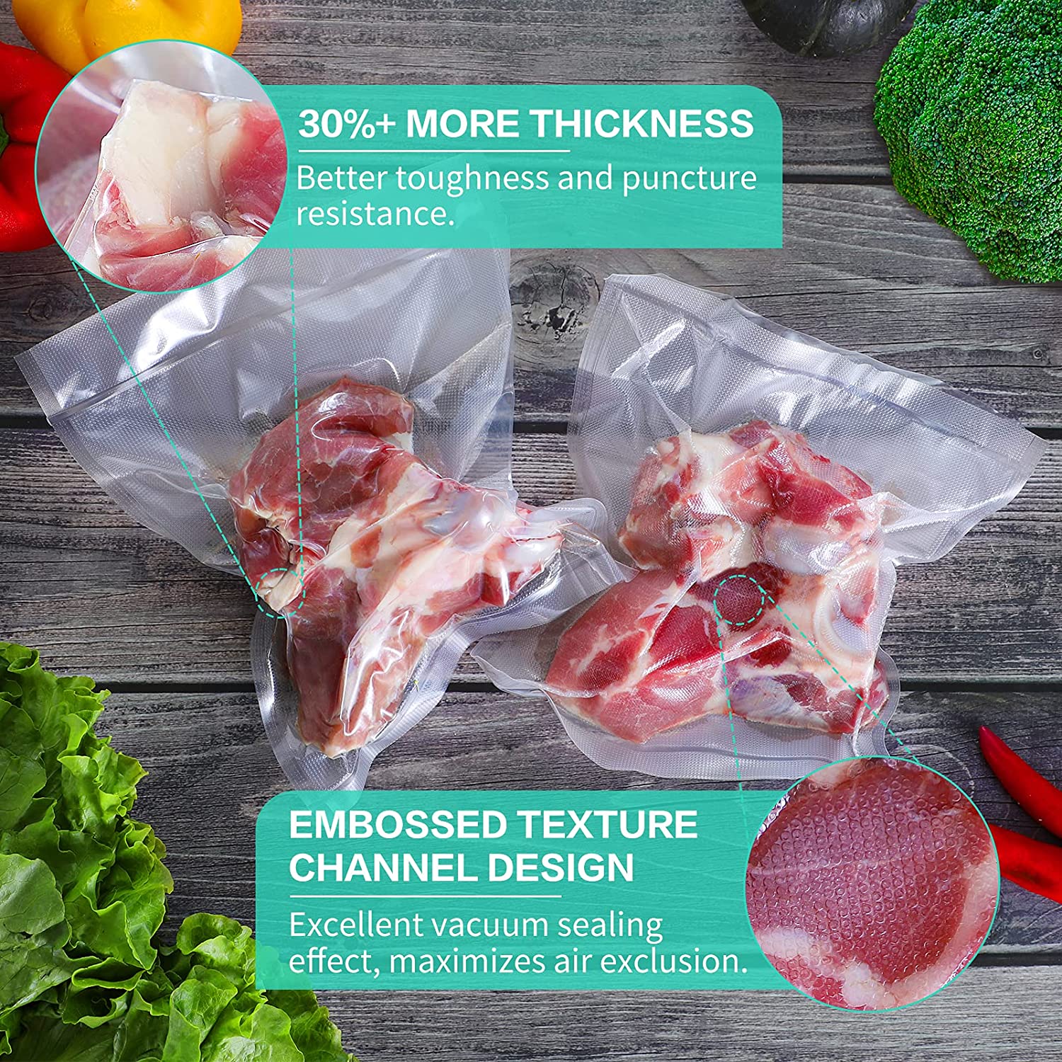 Bolsas de Cocina para Envasado - Food Storage Bag reseña y precio