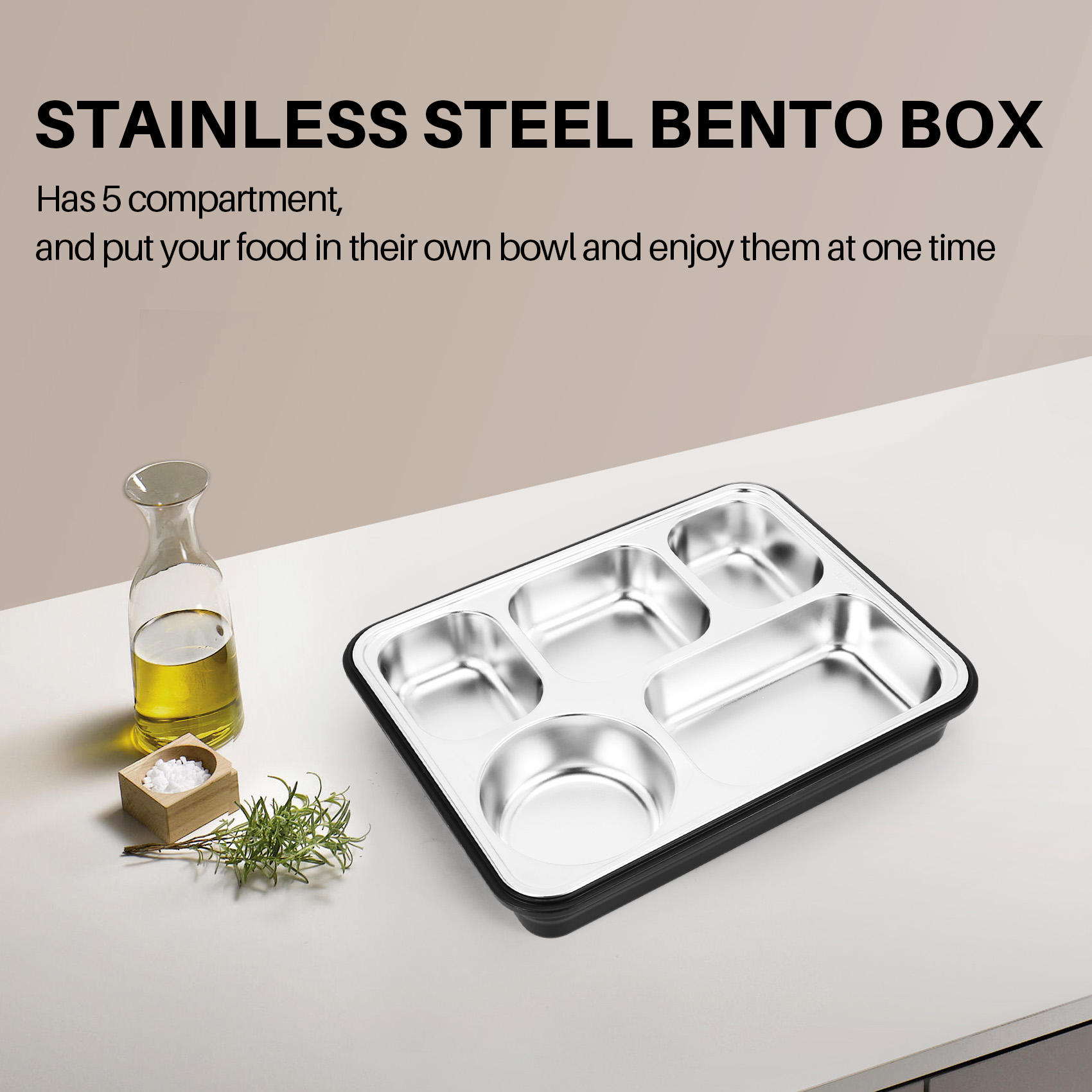 Caja Bento de almuerzo con ais - Food Storage Hot Box reseña y precio