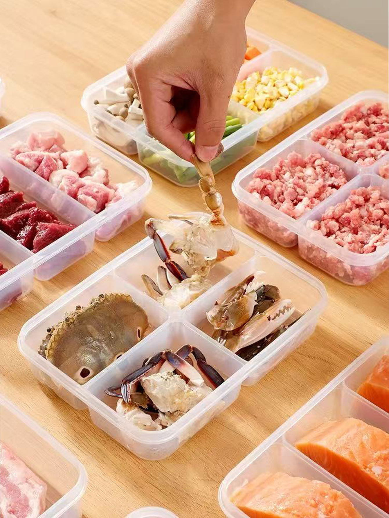 Caja de almacenamiento para co - Food Storage Frozen reseña y precio