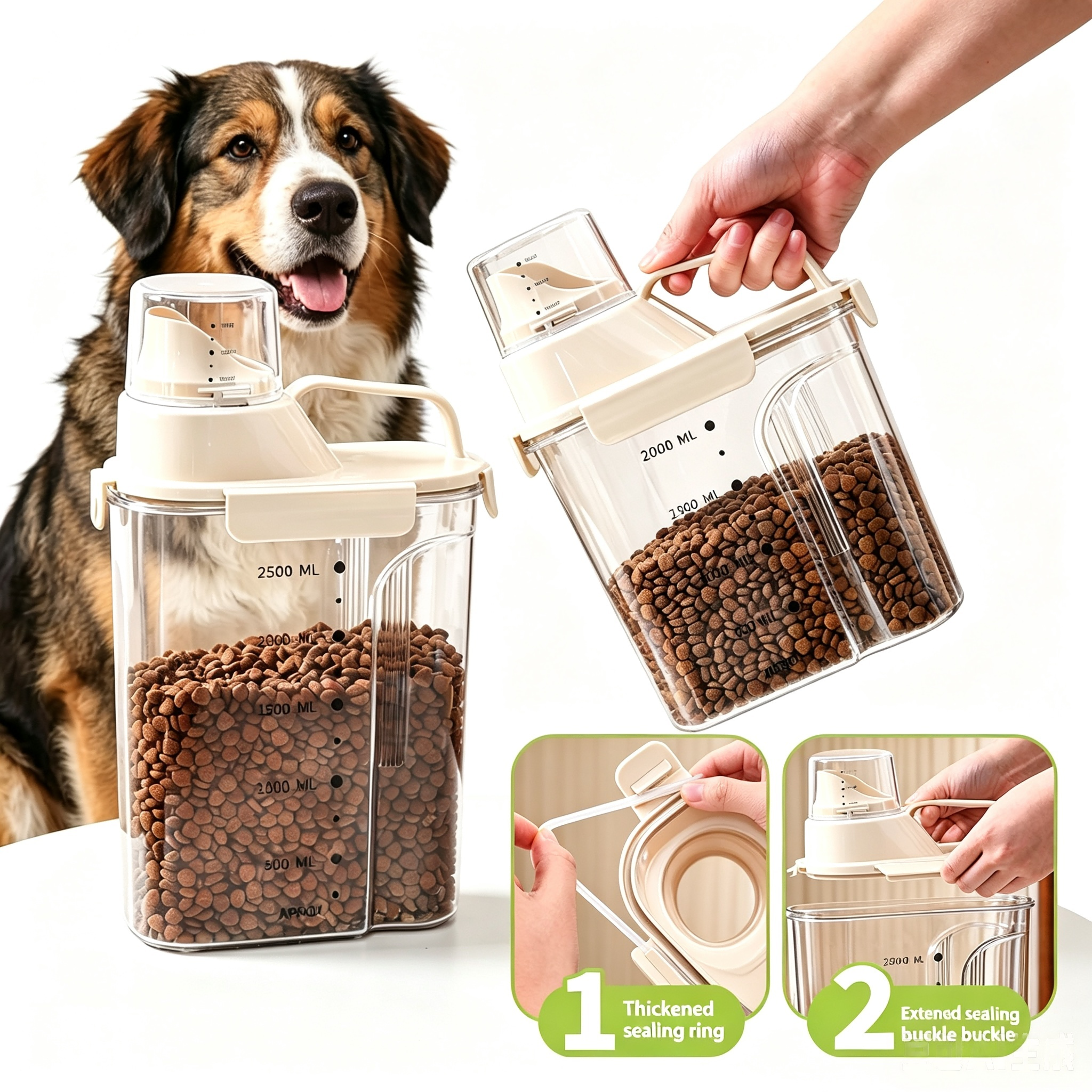 Caja de Almacenamiento de Alim - Food Storage Dog reseña y precio