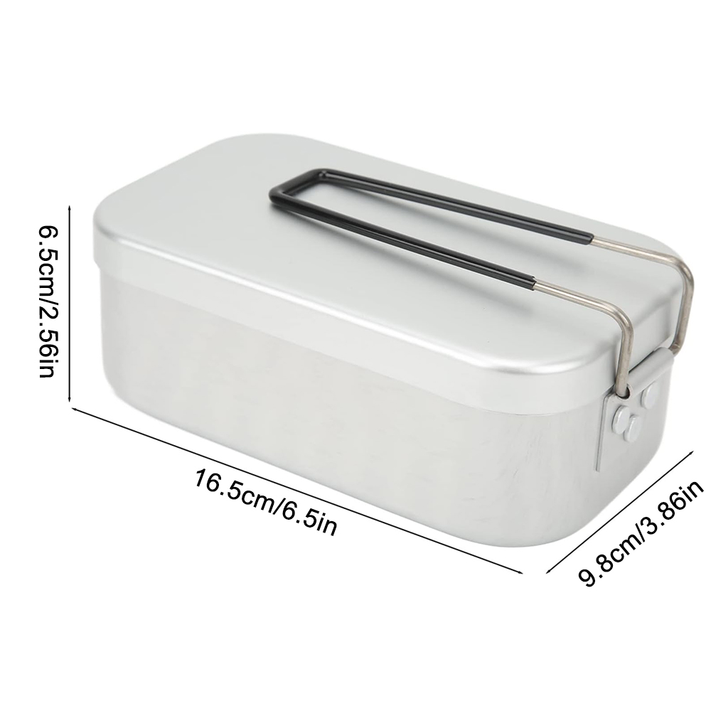 Fiambreras de aluminio de 800M - Food Storage Camping reseña y precio