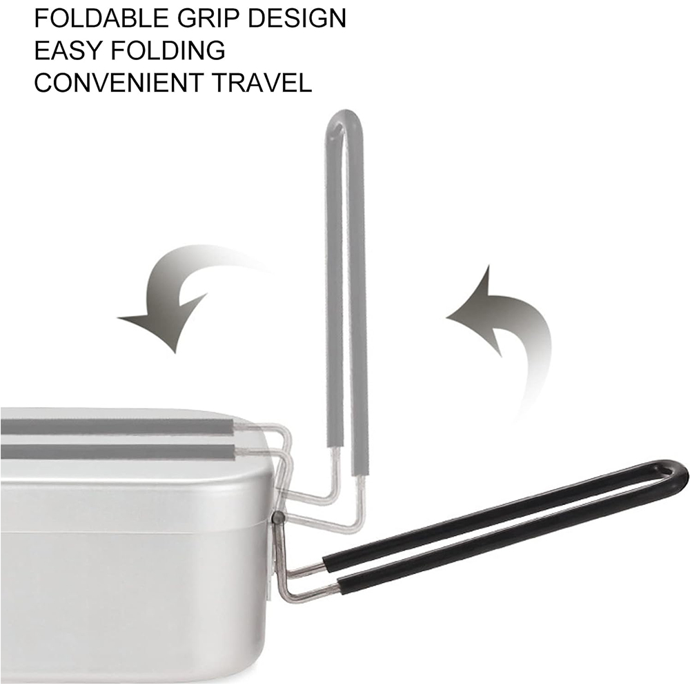 Fiambreras de aluminio de 800M - Food Storage Camping reseña y precio