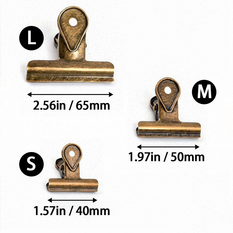 Clips Bulldog, 3 Piezas de Cli - Food Storage Bag reseña y precio